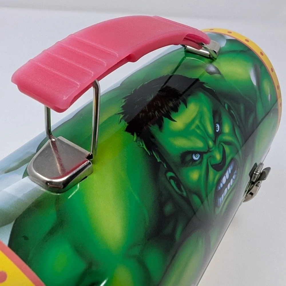 Marvel The Hulk 2003 Movie Official Merchandise Tin Lunch‎ Box Dome Top Vintage